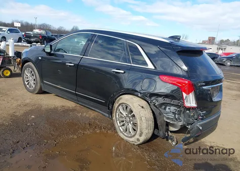 2018 Cadillac Xt5 Luxury из США, поврежденный, VIN 1GYKNDRS1JZ159784